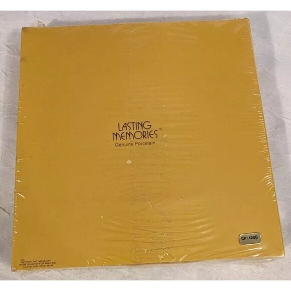 NOS Holly Hobbie Thank You Plate 1975 Porcelain Lasting Memories Prairie Vtg 70s - Picture 2 of 13